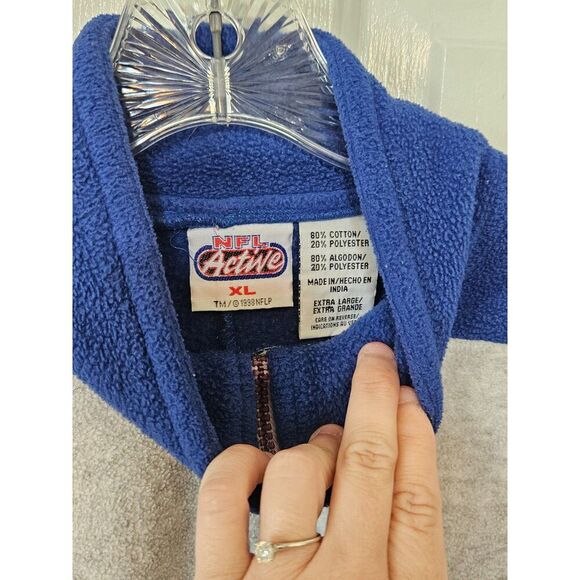 Vintage NFL Active Seahawks Fleece Pull over sweater size XL - Picture 2 of 5